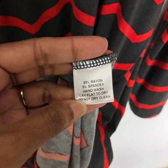 EUC MORE of Me Chevron striped maternity dress - Picture 5 of 9